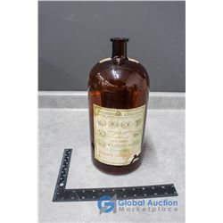 Glass International Exhibitions Essence Cream Soda Bottle