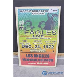 1972 The Eagles Concert Poster