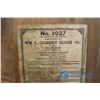 Image 8 : Vintage WML Gilbert 3027 Wooden Wall Clock