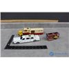 Image 1 : Majorette and Corgi Toy Semi, Limo, Trailer