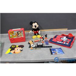 Mickey Mouse Collectables - Lunch Box, Toys, CD, etc