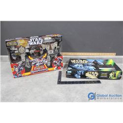 Star Wars Transformer Toy and Board Game with Boxes