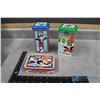 Image 1 : (2) Monopoly Tin Banks and Tin with Puzzle