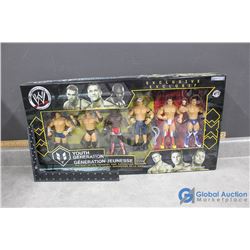 WWE Wrestlers Set in Box - John Cena, Rob Conway, Renee Dupree, etc