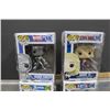 Image 2 : (4) POP! In Box Marvel Vinyl Figures - Silver Surfer, Punisher, Agent 13, Kitty Pryde