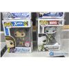 Image 3 : (4) POP! In Box Marvel Vinyl Figures - Silver Surfer, Punisher, Agent 13, Kitty Pryde