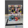 Image 1 : (4) POP! In Box Vinyl Figures- Ant-Man, Wasp, Ronan and Medusa