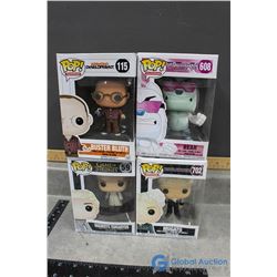 (4) POP! In Box Vinyl Figures- Mugatu, Daenerys Targaryen, Bear and Buster Bluth