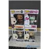 Image 1 : (4) POP! In Box Vinyl Figures- Mugatu, Daenerys Targaryen, Bear and Buster Bluth