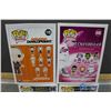 Image 3 : (4) POP! In Box Vinyl Figures- Mugatu, Daenerys Targaryen, Bear and Buster Bluth