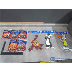 Looney Tunes Cars and Decorations in Packages