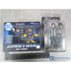 DC and Twilight Toys in Packages