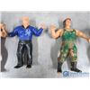 Image 3 : (7) Vintage Rubber WWF Wrestlers