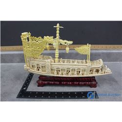 Detailed Oriental Ship Decor