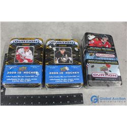 Unopened (2) 2009-2010 & 2008-2009 Hockey Cards in Tins