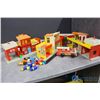 Image 1 : Fisher Price Village Play Set - Firehall, etc