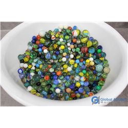 Large Bucket of Marbles