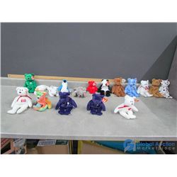 (16) TY Beanie Baby's