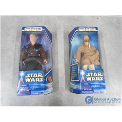 (2) Star Wars Attack of The Clones Toys in Box