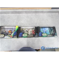 (3) Star Wars Toys in Box