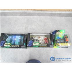 (3) Star Wars Toys in Box