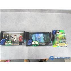 (3) Star Wars Toys in Box