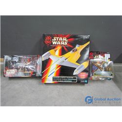 (3) Star Wars Toys in Box