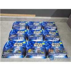 Star Wars Micromachine Podracers in Packages