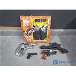 In Box Western Cowboy Toy Gun Set & Assorted Guns