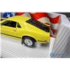 Image 11 : (2) 1970 Boss 302 Mustangs 1:18 Scale Die Cast Model Cars BID PRICE X2