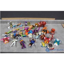 Assortment of Toys - Furbies, Teletubbies, Barney, Disney Toys, Garfield, Mr. T. Etc