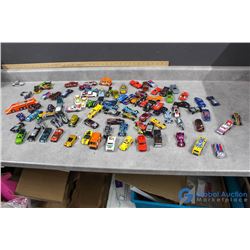 Large Assortment of Hotwheels Cars