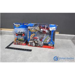 (2) Hotwheels Modifighters in Packages