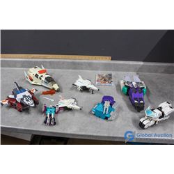 Variety of Transforming Toys