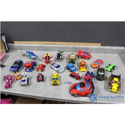 Variety of Transformers & Transforming Toys