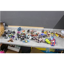 Large Assortment of Animal Morphing Toys & Other