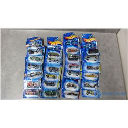 (24) Hotwheels in Packages