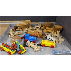 Vintage Wooden Kids Toys