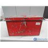Image 1 : Metal Toolbox w/ Assorted Plumbing Items