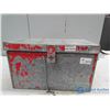 Image 1 : Metal Toolbox w/ 1-1/2" PVC Fittings