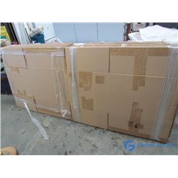 (44) Unused 23" x 18" x 17" Cardboard Boxes