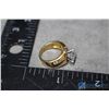 Image 2 : Fake Gold Coloured (Imitation) Diamond Ring