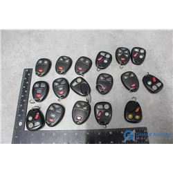 (17) Misc Car Fobs