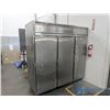 Image 1 : Coldmatic Stainless Steel 3 Door Commercial Refrigerator - Working