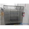 Image 2 : Coldmatic Stainless Steel 3 Door Commercial Refrigerator - Working