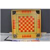 Image 8 : **(5) Kids Records & Wooden Crokinole/ Checkers Board