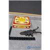 Image 1 : Cast Iron Boot Scraper & Gray Dunn Assorted Biscuits Tin