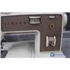 Image 4 : Singer Touch & Sew Sewing Machine w/Accessories & Vintage Needle Book