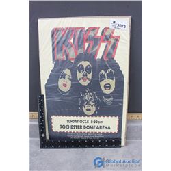 Kiss Concert Poster