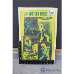 Motley Crue Concert Poster